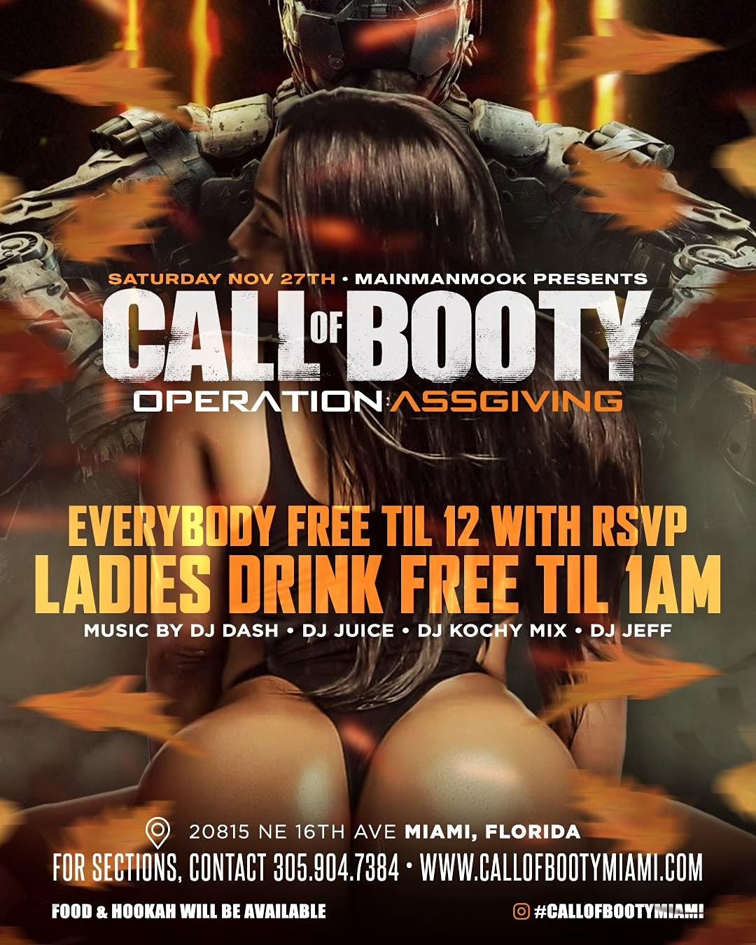 Free Call Of Booty